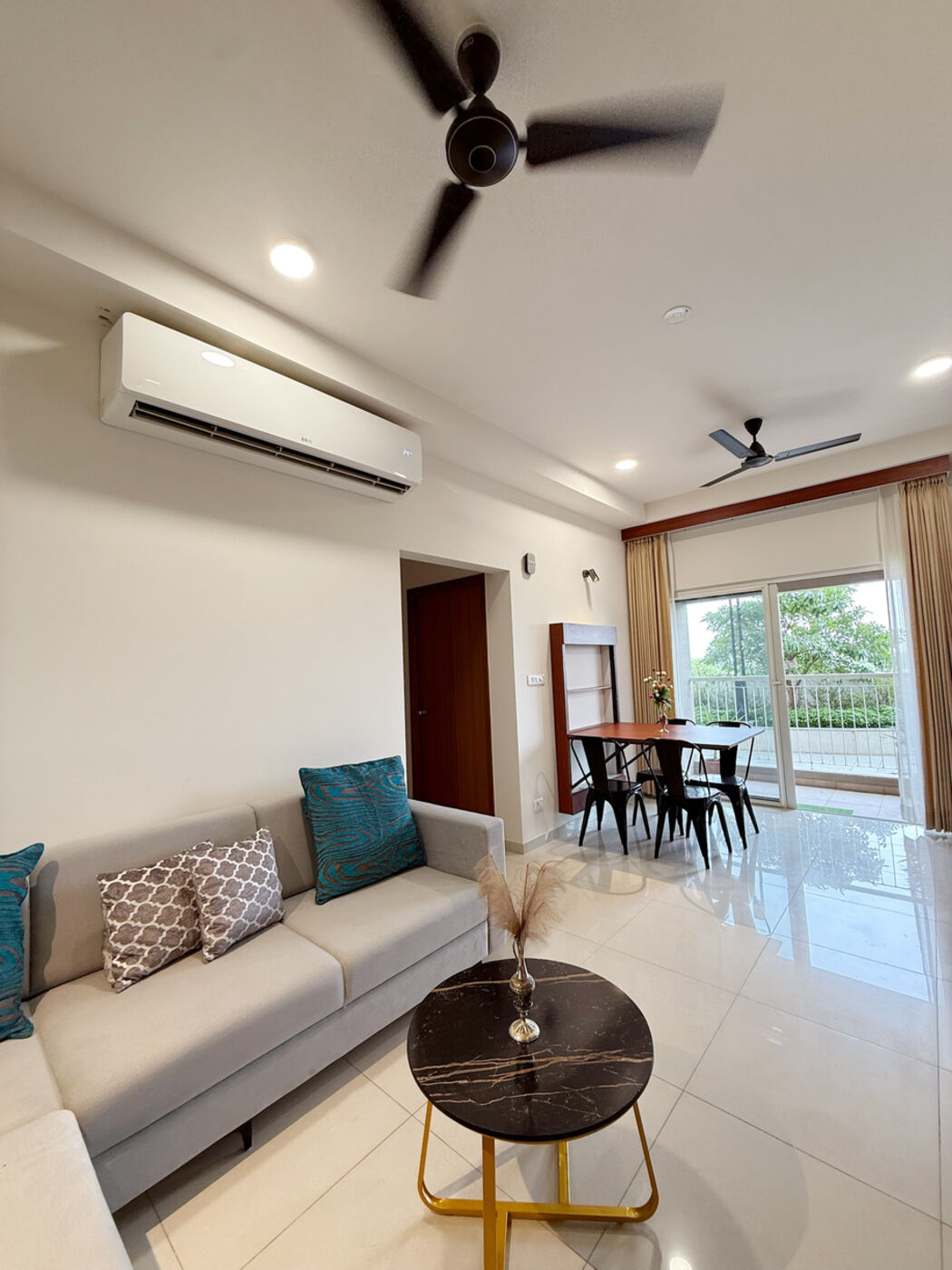A managed Sunny Residences living space